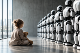 Dětí ubývá, robotů přibývá. Co je dobře a co špatně