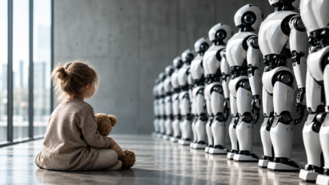 Dětí ubývá, robotů přibývá. Co je dobře a co špatně